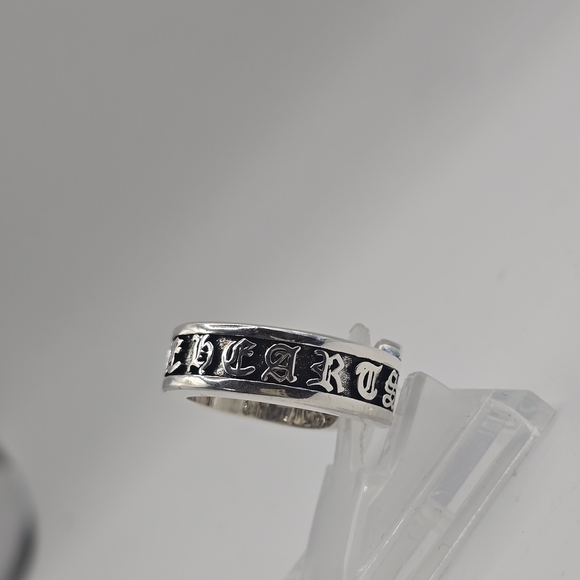 Chrome Hearts 925 Sterling Silver Open Scroll Ring - Picture 5 of 10